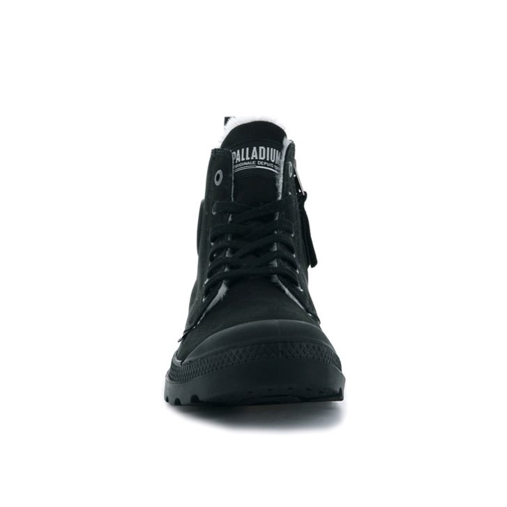 Bottes Palladium Pampa Hi Zip WL Homme Noir | FR SMI628A